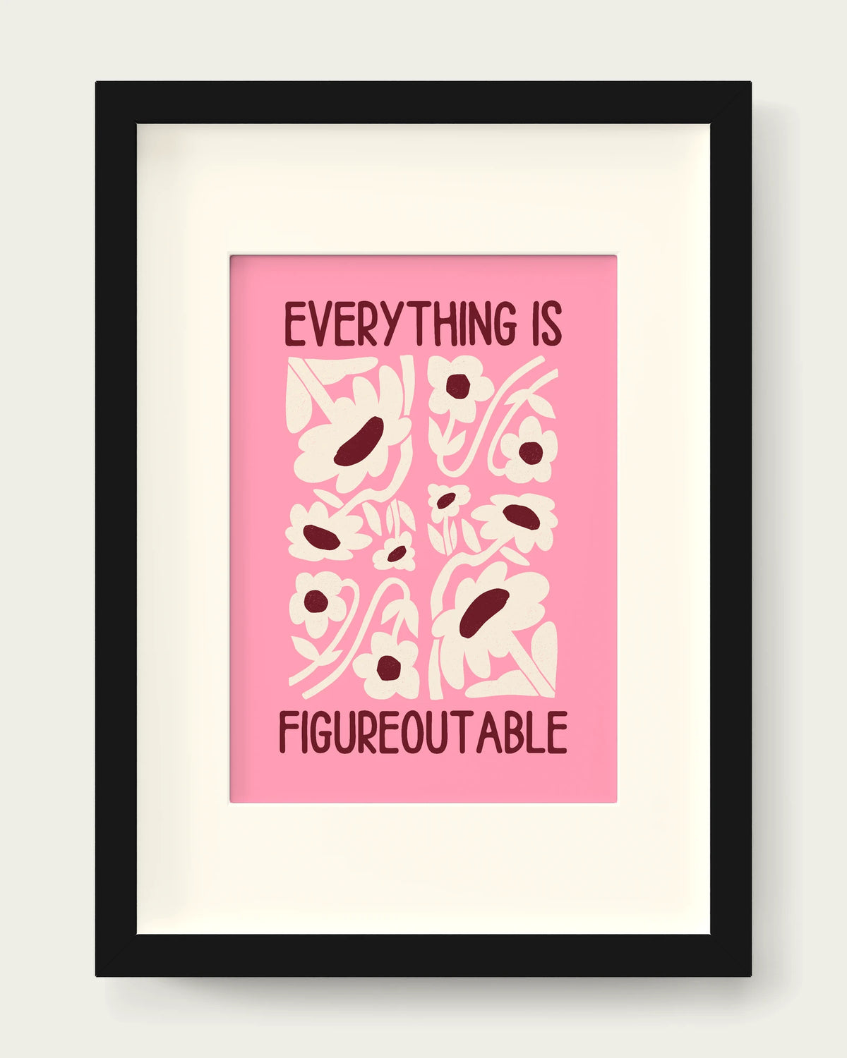Plum-&-Blush-Pink/Black+mount