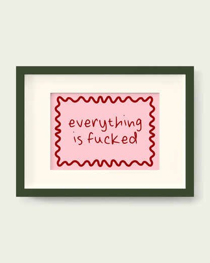 Milkshake-&-Cherry/Dark Green+mount