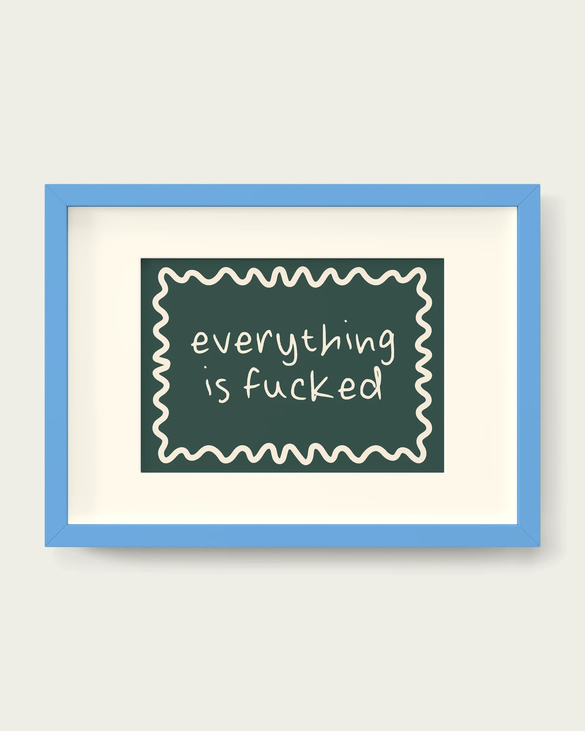 Forest-Green/Sky Blue+mount