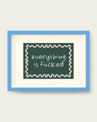 Forest-Green/Sky Blue+mount