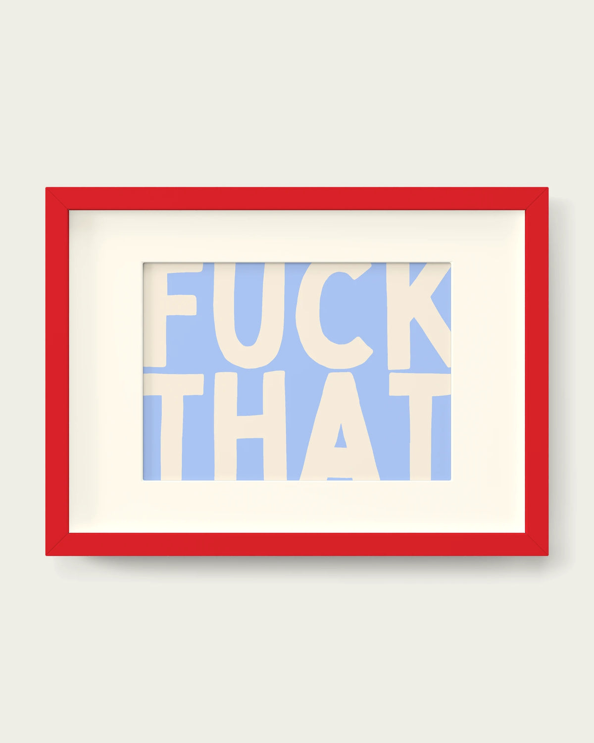 Cornflower/Red+mount