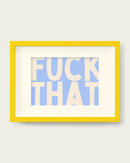 Cornflower/Yellow+mount