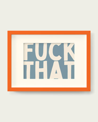 Dusty-Blue/Orange+mount