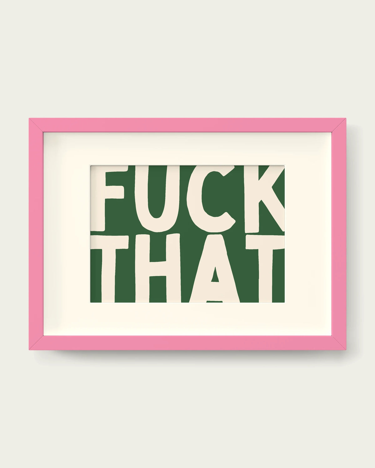 Hunter-Green/Pink+mount