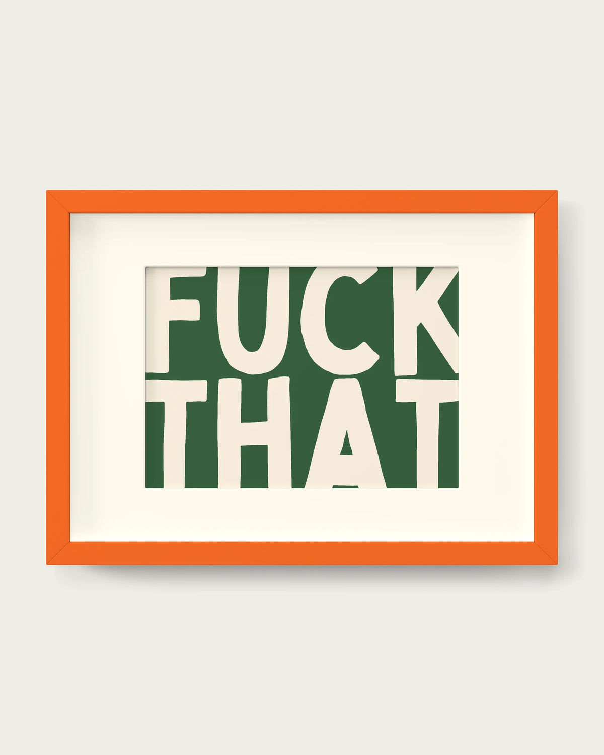 Hunter-Green/Orange+mount