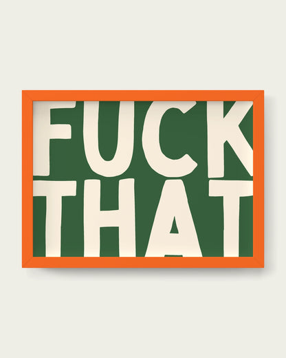 Hunter-Green/Orange