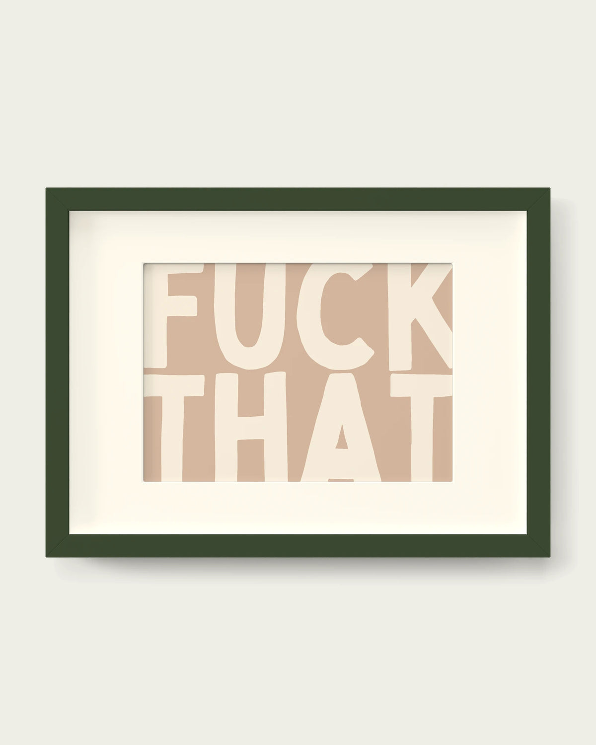 Toast/Dark Green+mount