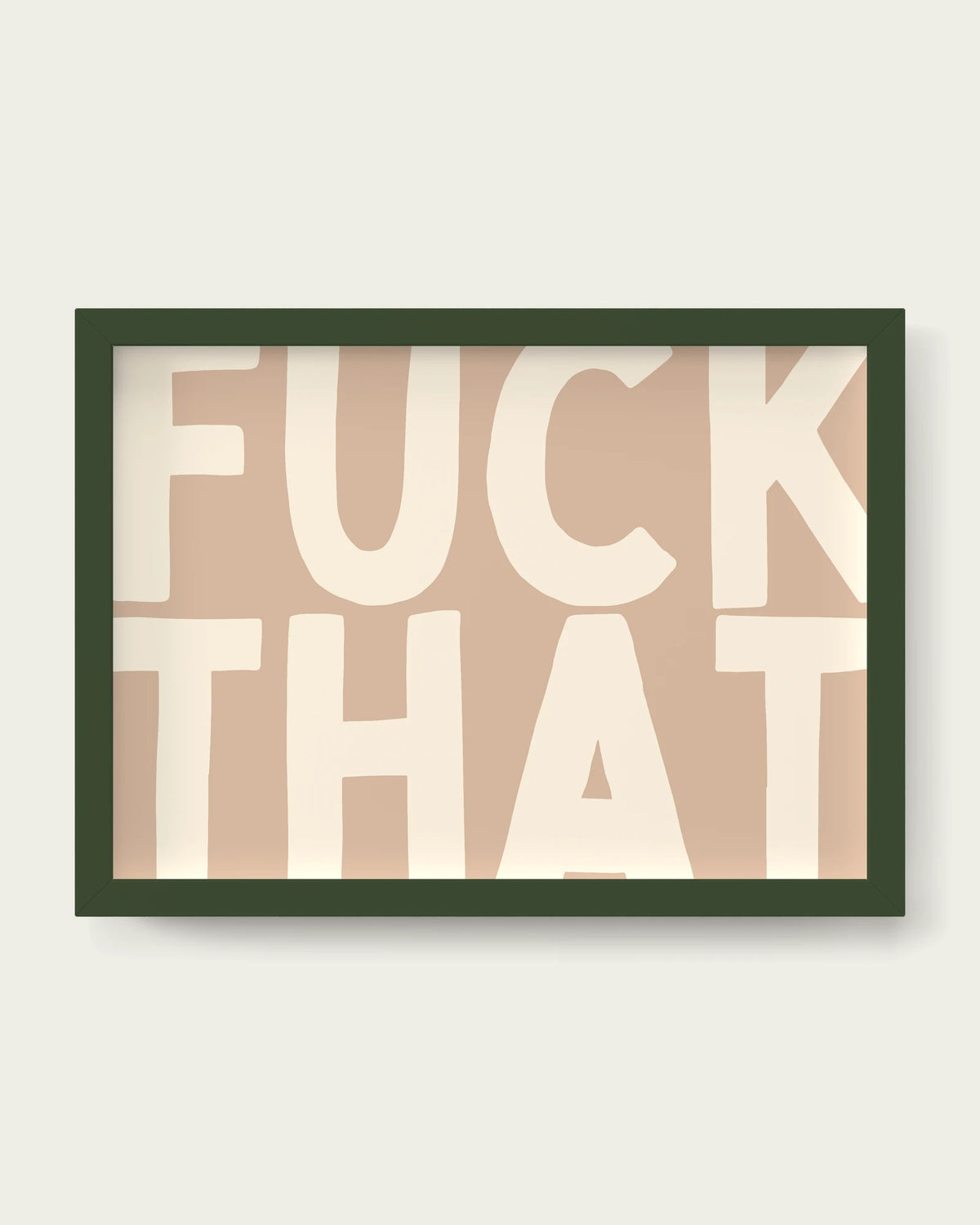 Toast/Dark Green