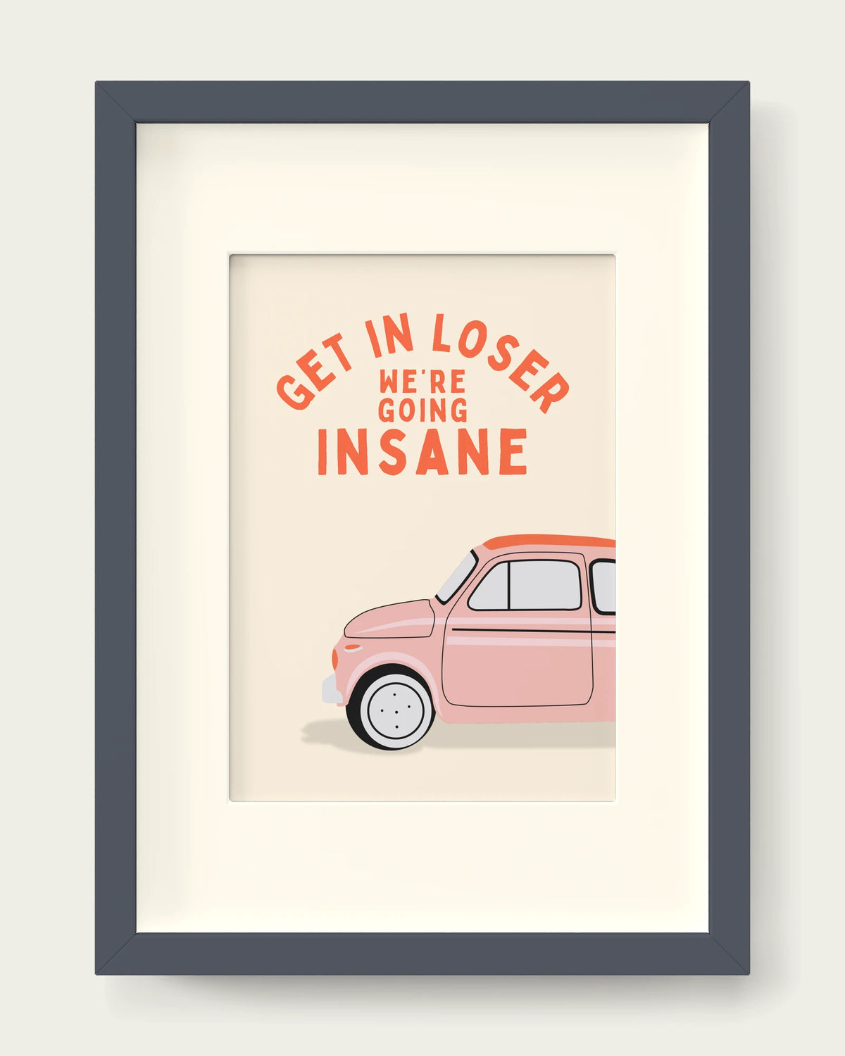 Coral/Dark Grey+mount