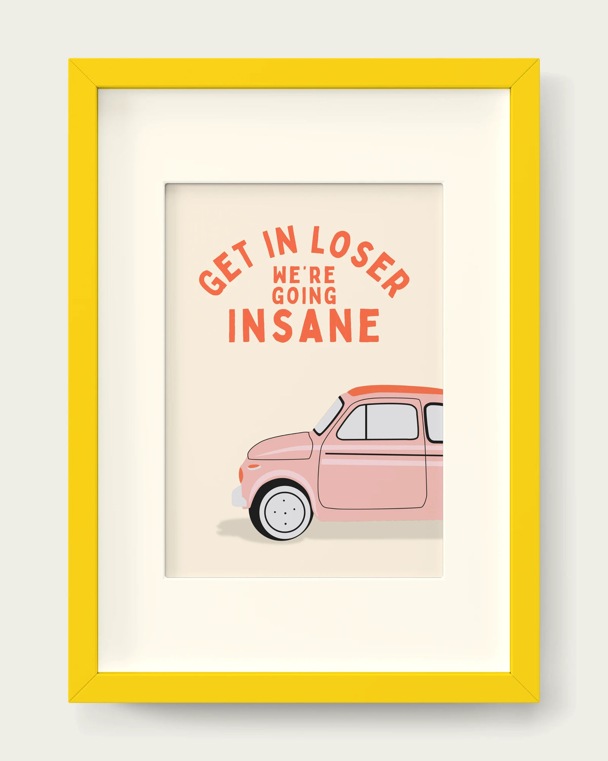 Coral/Yellow+mount