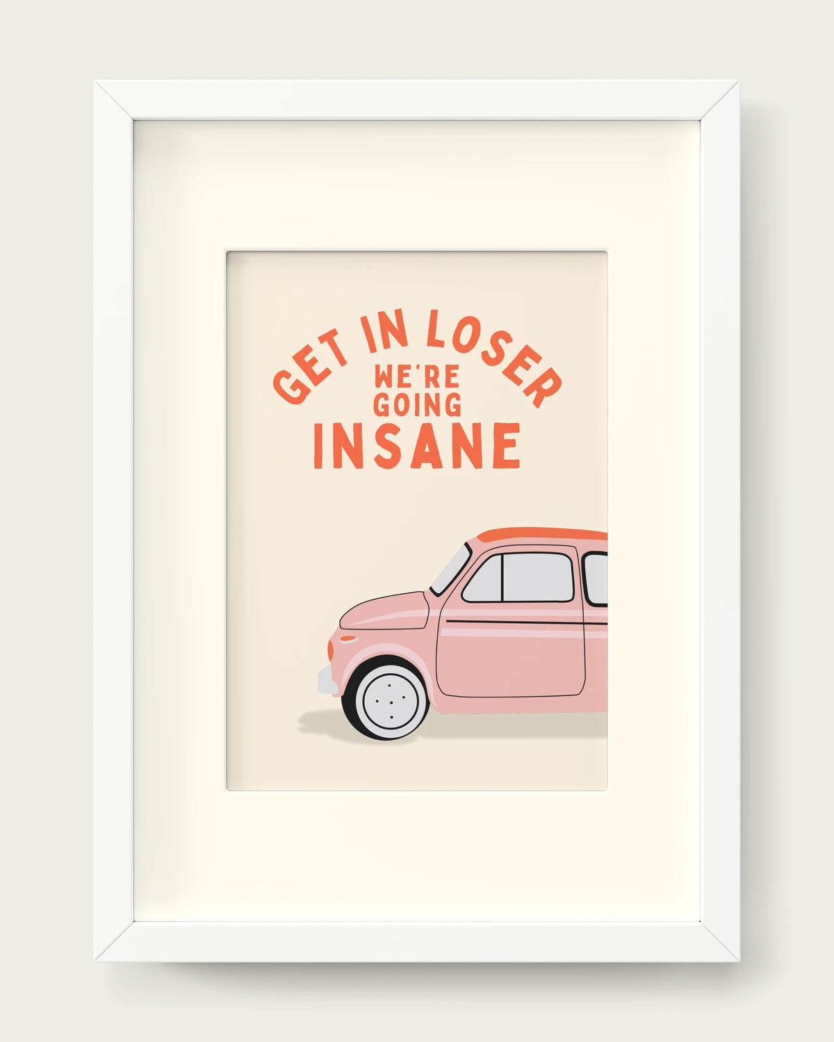 Coral/White+mount