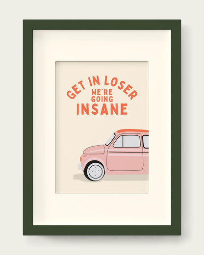 Coral/Dark Green+mount