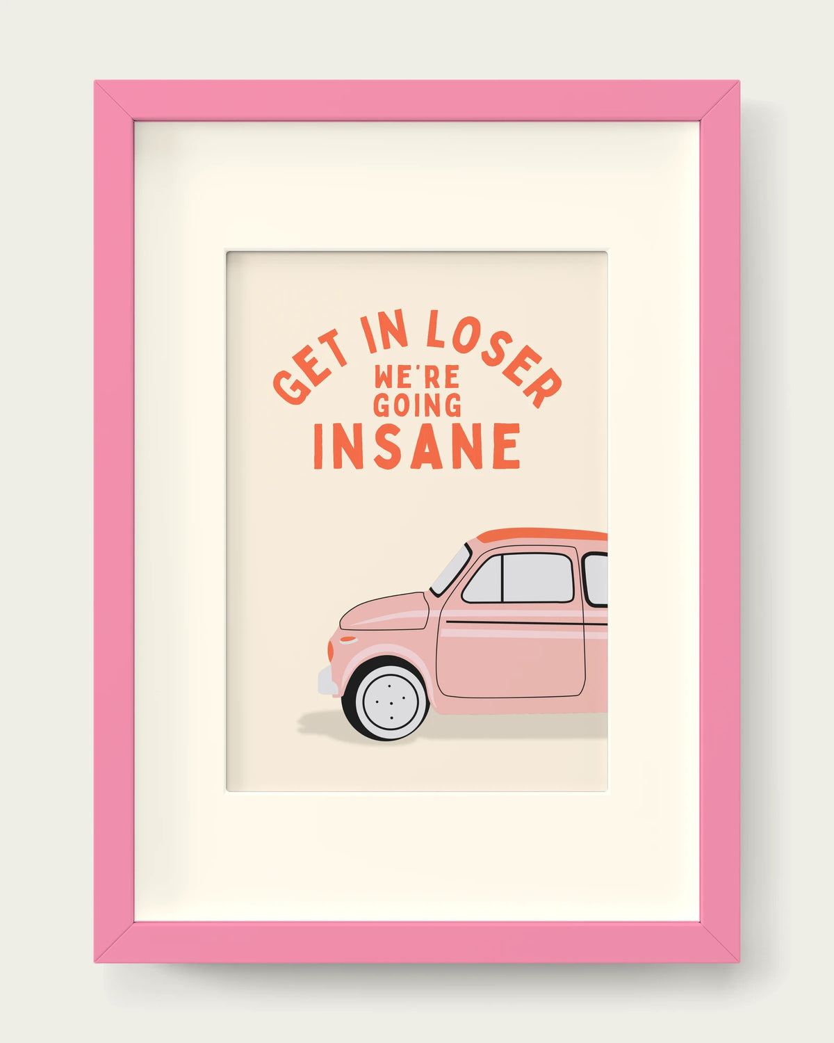 Coral/Pink+mount