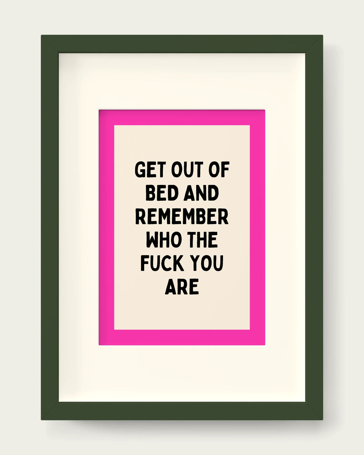 Hot-Pink/Dark Green+mount