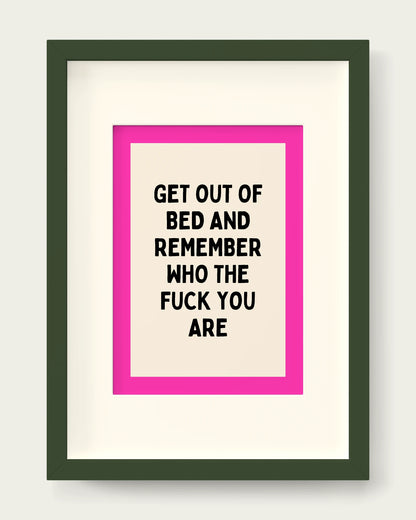 Hot-Pink/Dark Green+mount