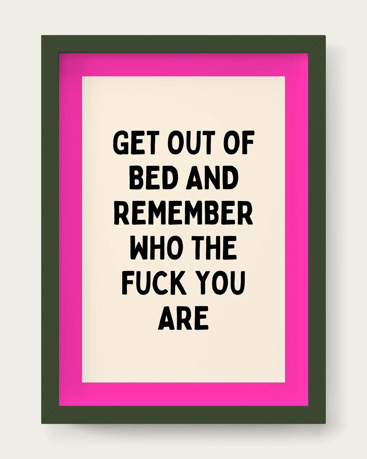 Hot-Pink/Dark Green