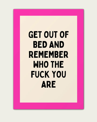 Hot-Pink/Unframed