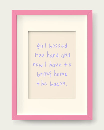 Periwinkle/Pink+mount