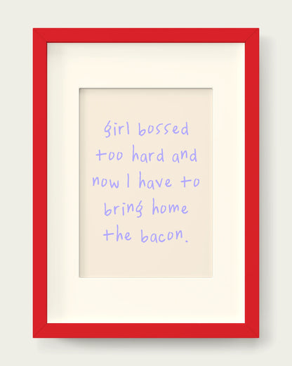 Periwinkle/Red+mount