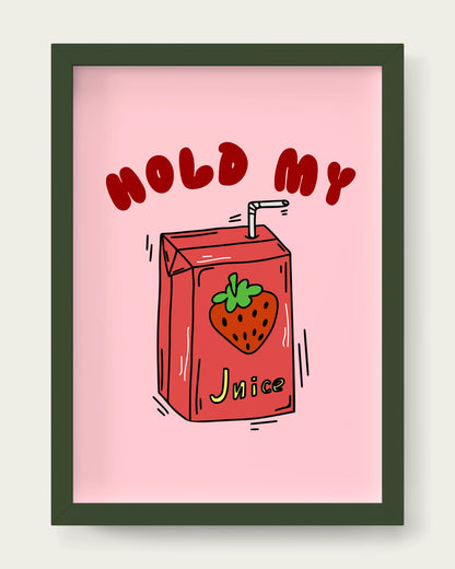 Milkshake/Dark Green