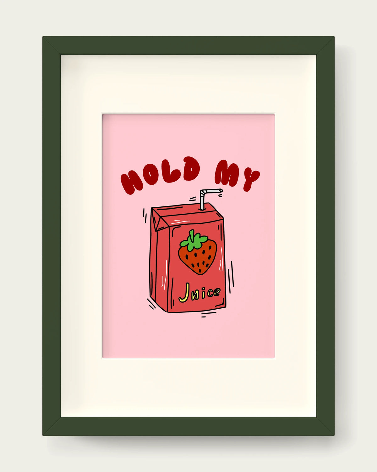 Milkshake/Dark Green+mount
