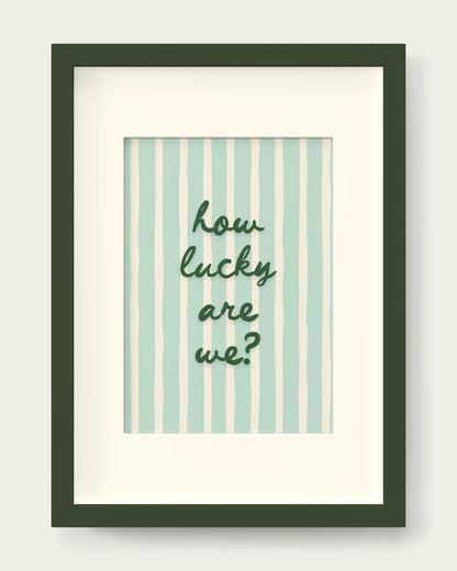 Peppermint/Dark Green+mount