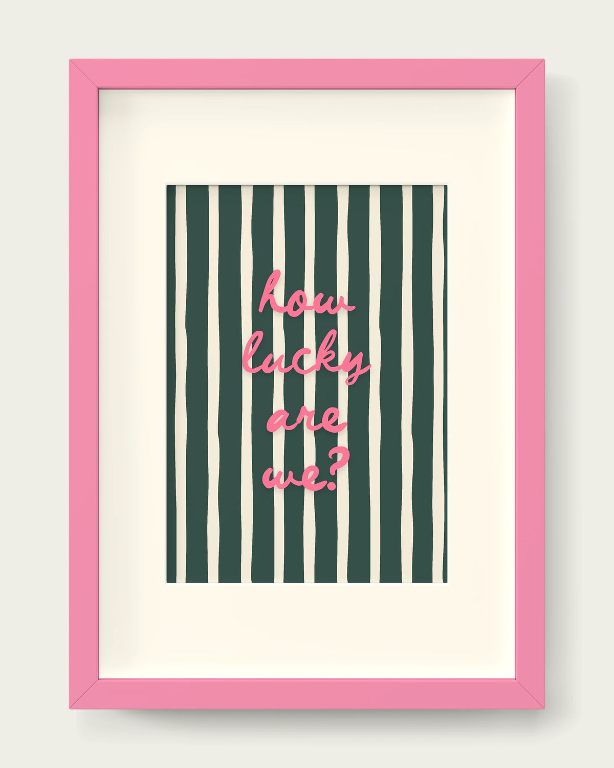 Watermelon-&-Forest-Green/Pink+mount