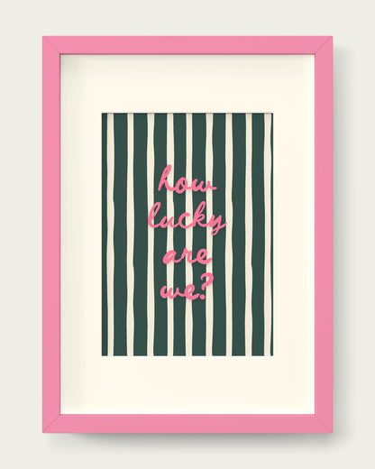 Watermelon-&-Forest-Green/Pink+mount