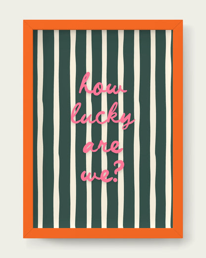 Watermelon-&-Forest-Green/Orange
