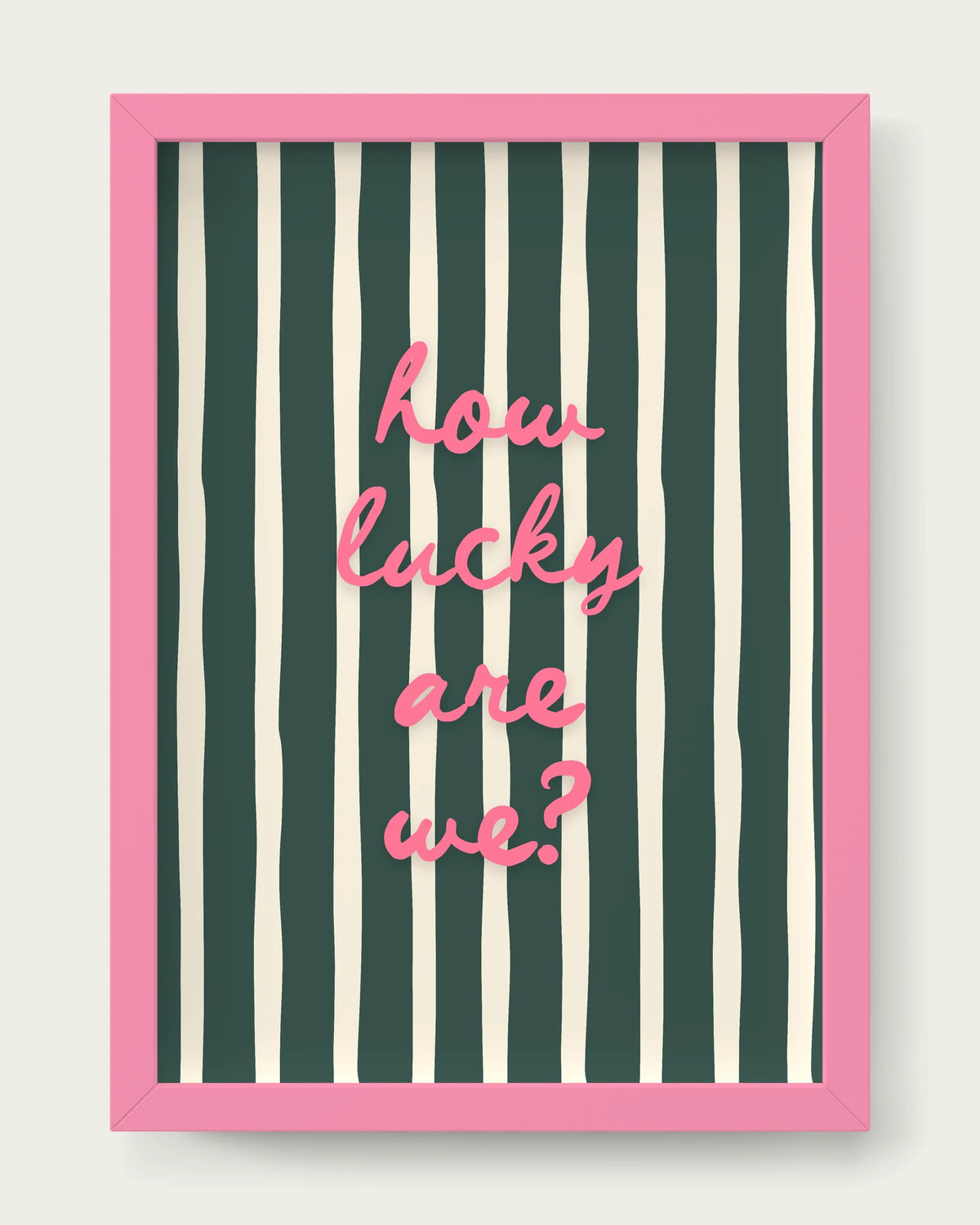 Watermelon-&-Forest-Green/Pink