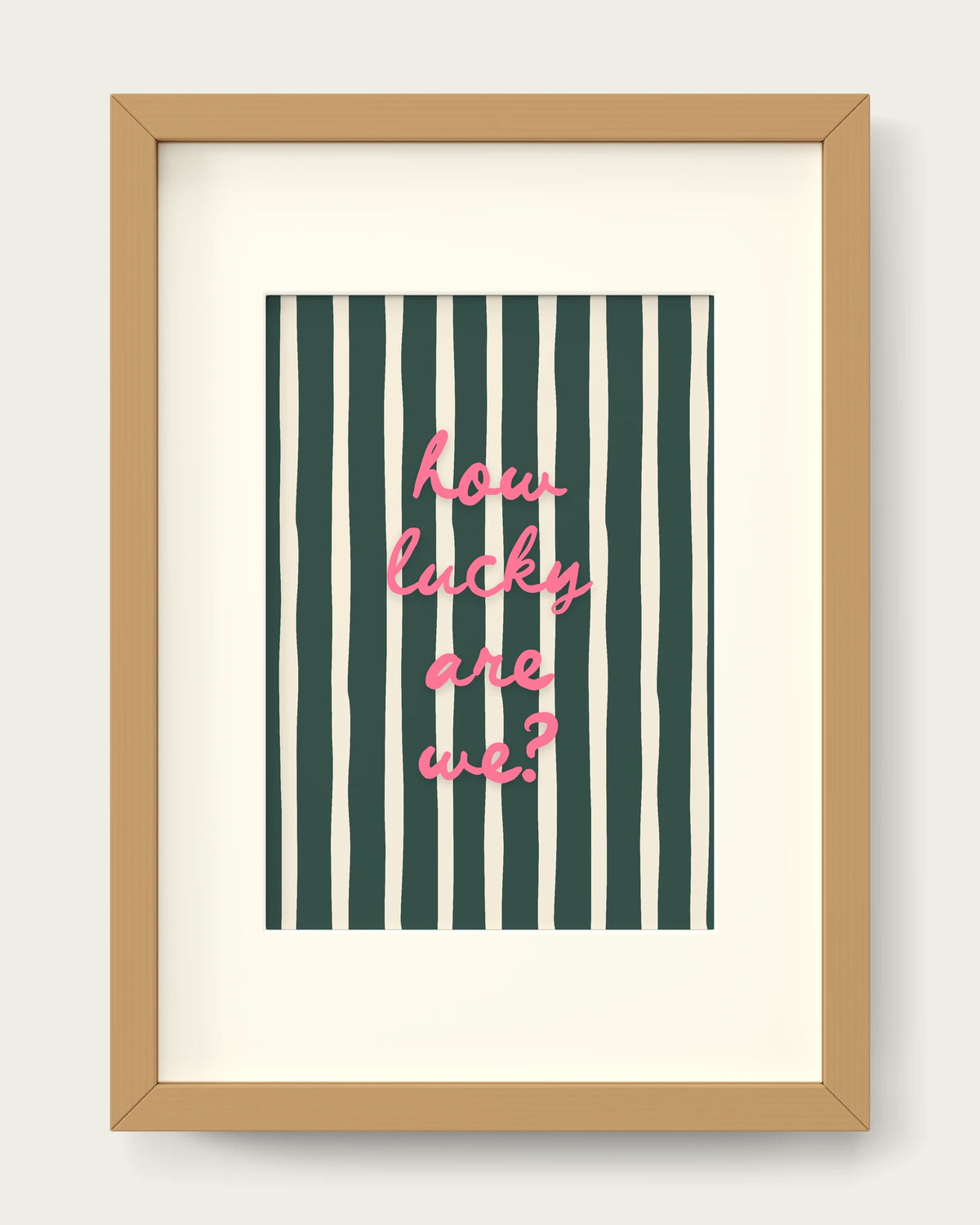 Watermelon-&-Forest-Green/Oak+mount
