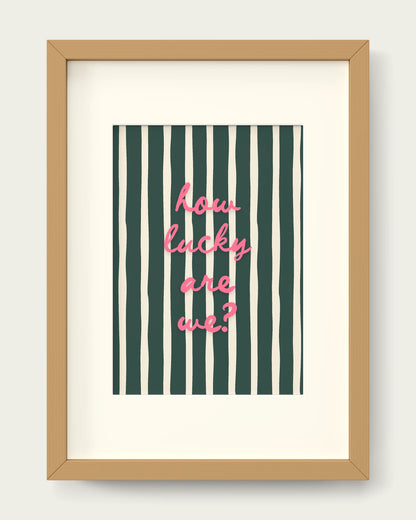 Watermelon-&-Forest-Green/Oak+mount