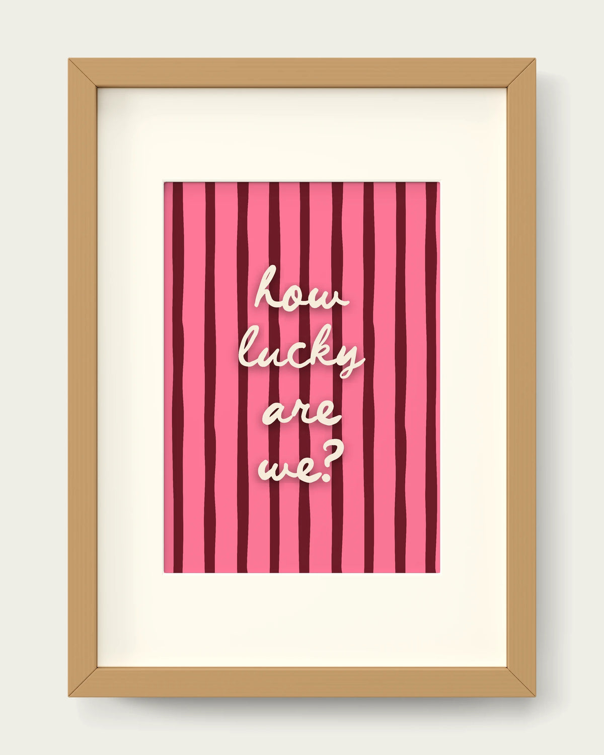 Watermelon-&-Plum/Oak+mount