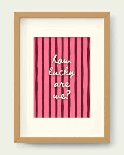 Watermelon-&-Plum/Oak+mount