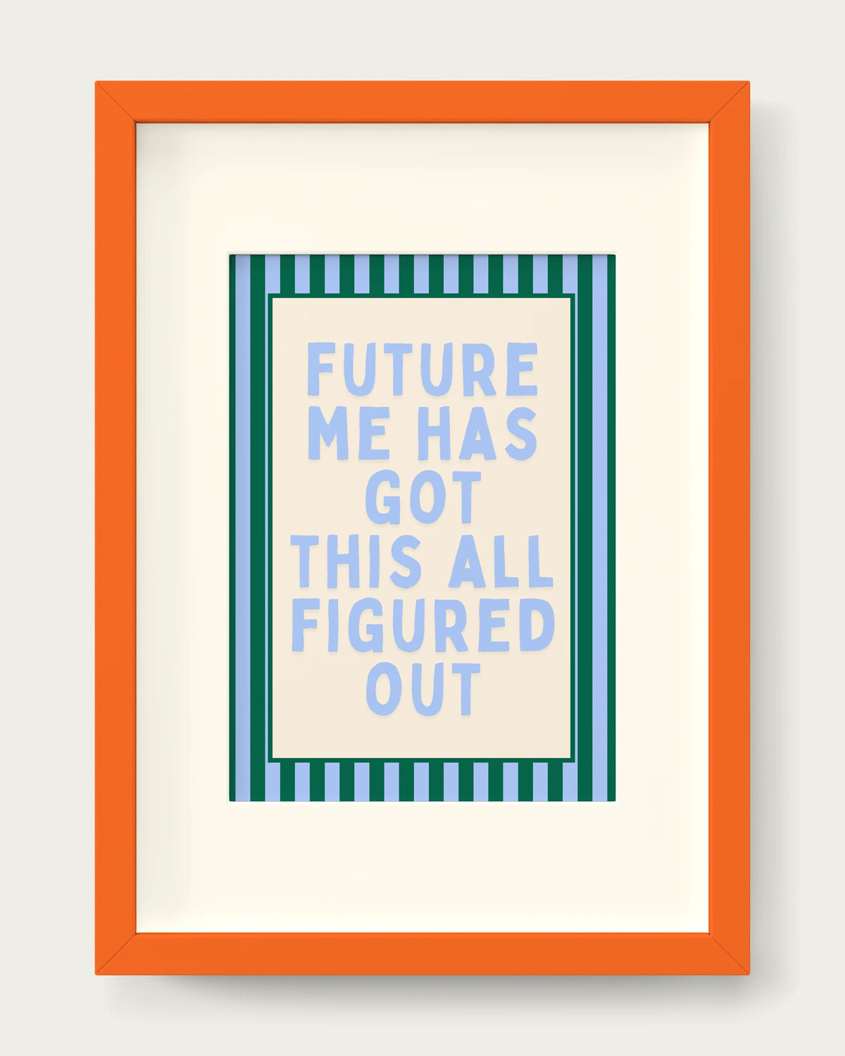Cornflower-&-Pine/Orange+mount