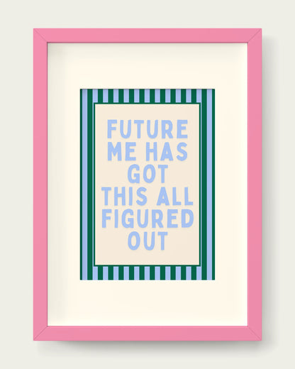 Cornflower-&-Pine/Pink+mount