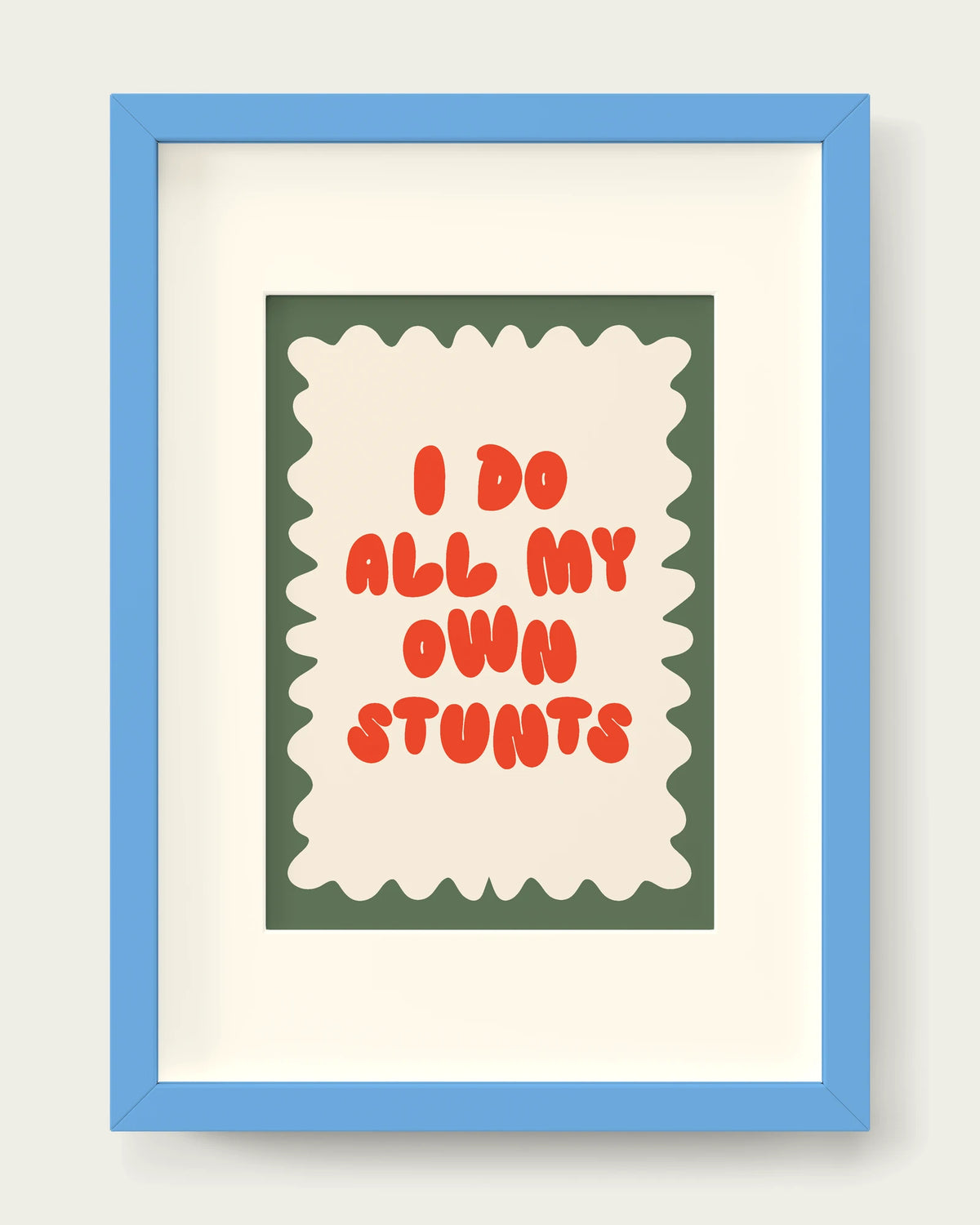 Lobster-&-Olive/Sky Blue+mount