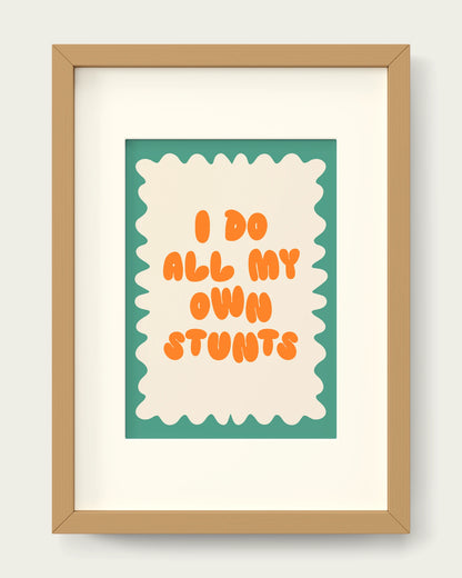 Orange-&-Vivid-Teal/Oak+mount