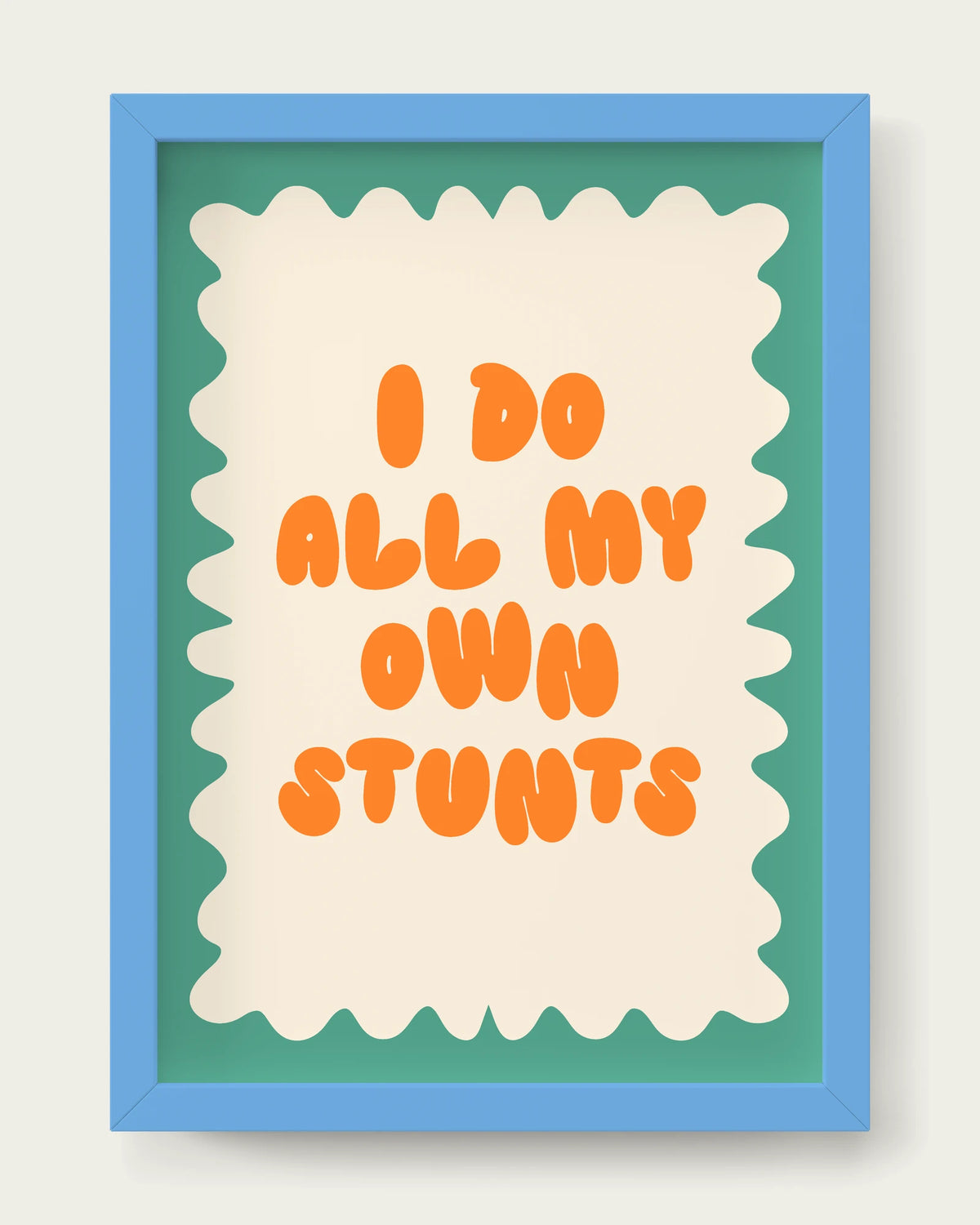 Orange-&-Vivid-Teal/Sky Blue