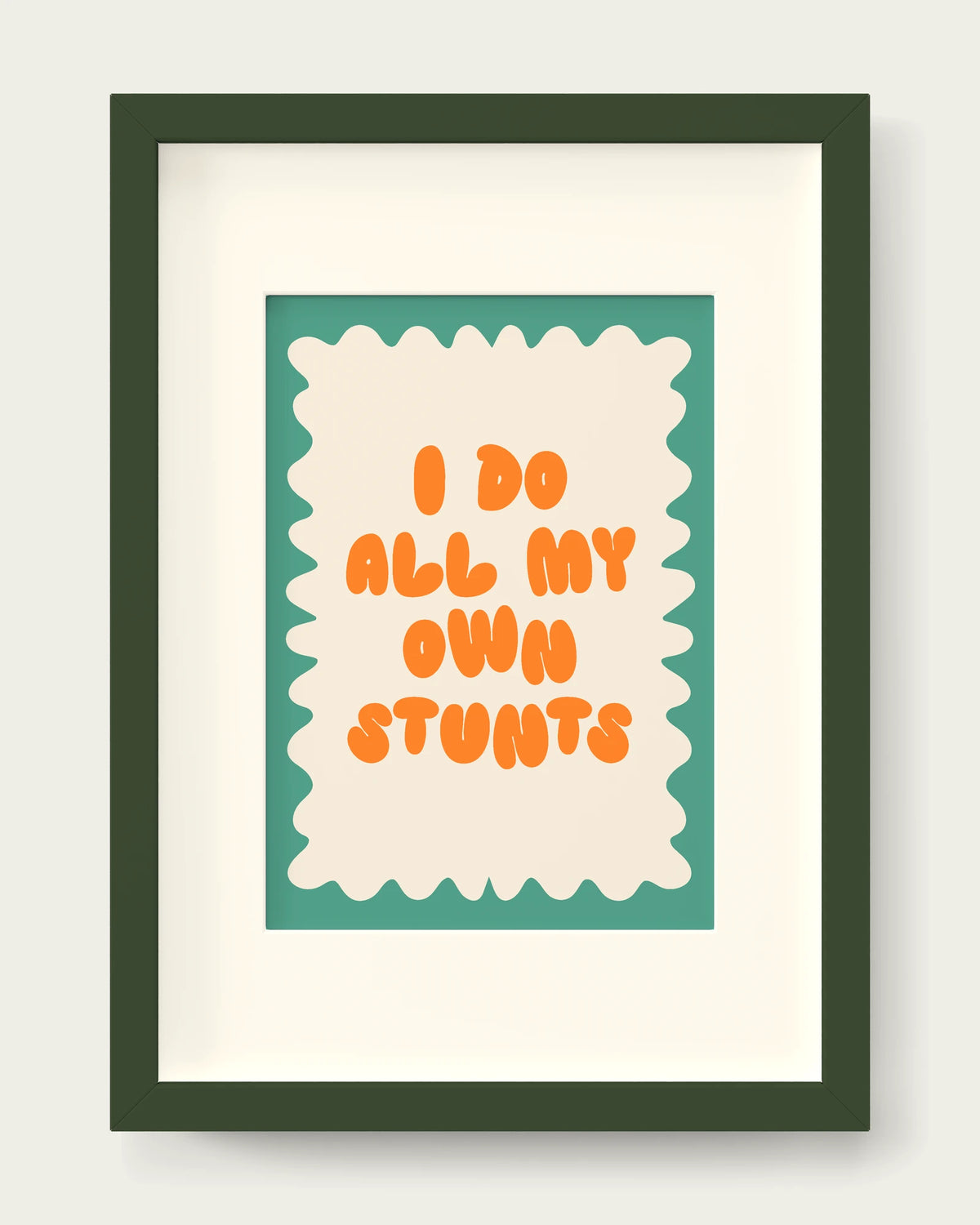 Orange-&-Vivid-Teal/Dark Green+mount