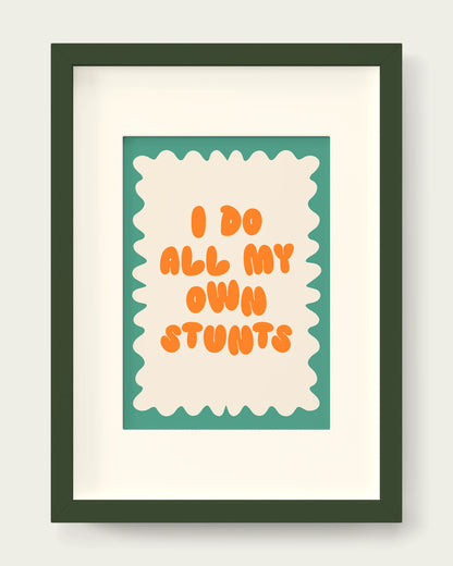 Orange-&-Vivid-Teal/Dark Green+mount