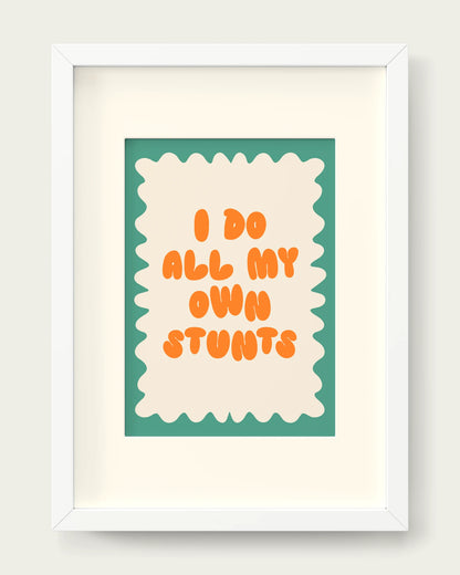 Orange-&-Vivid-Teal/White+mount