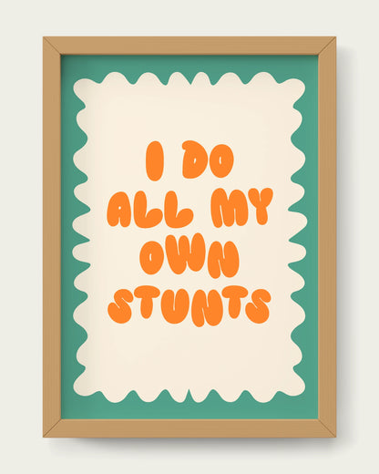 Orange-&-Vivid-Teal/Oak
