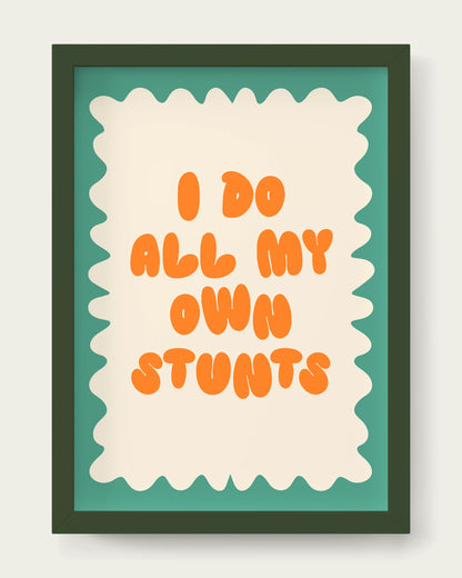 Orange-&-Vivid-Teal/Dark Green