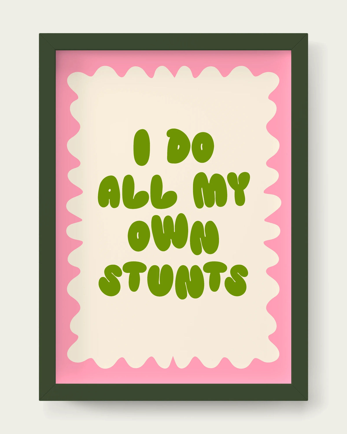 Pear-&-Blush-Pink/Dark Green