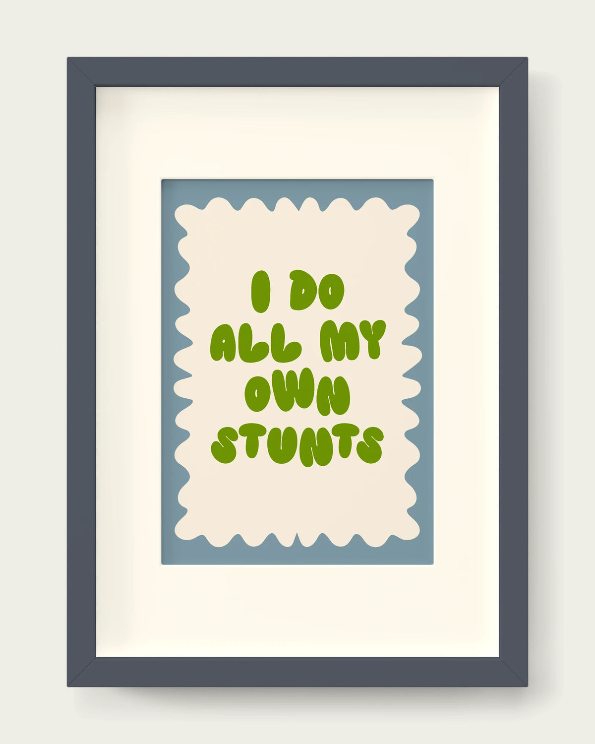 Pear-&-Dusty-Blue/Dark Grey+mount