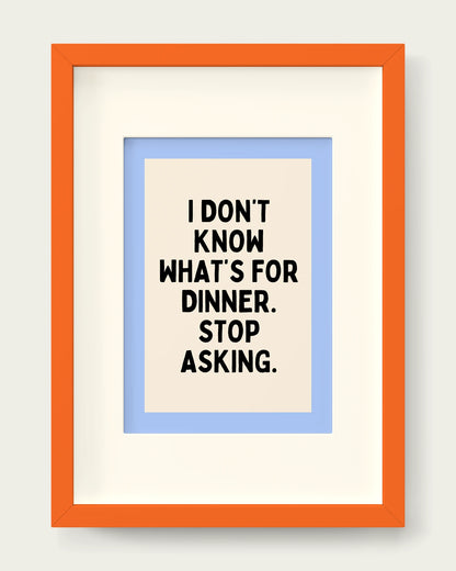 Cornflower/Orange+mount