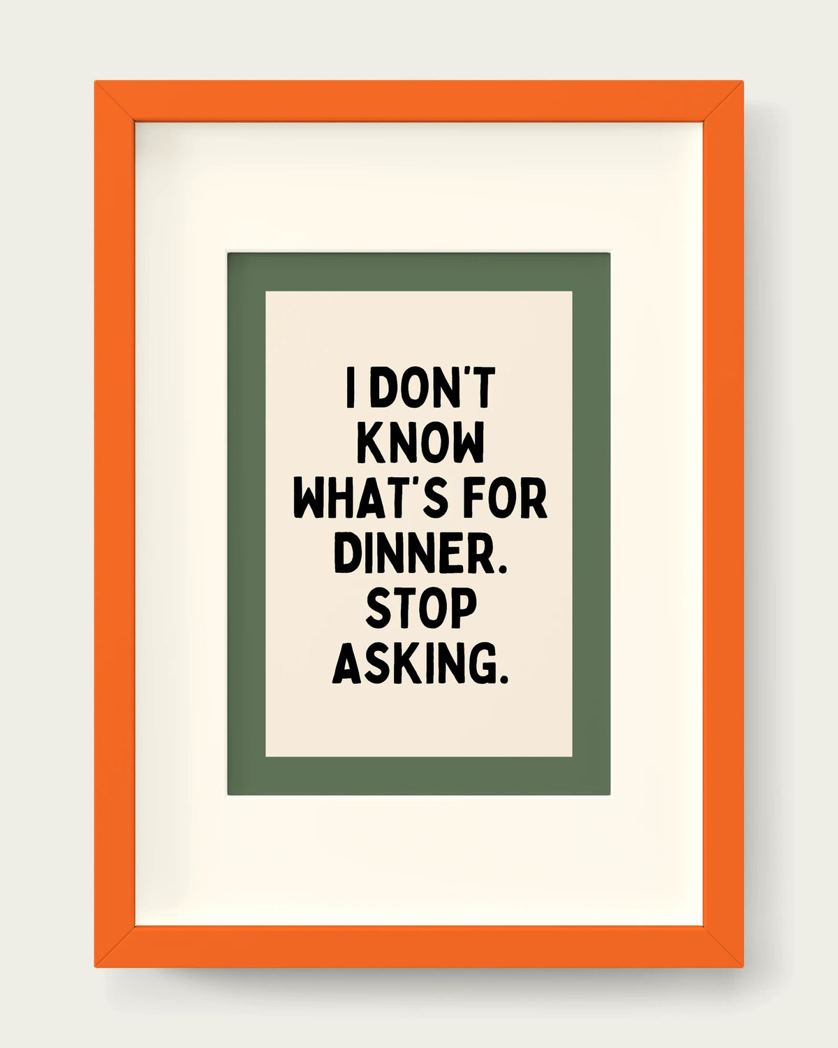Olive-Green/Orange+mount