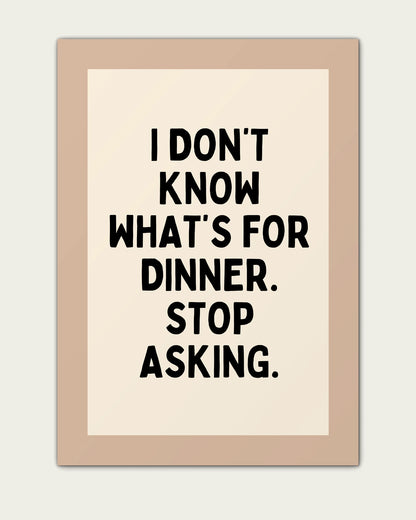 Toast/Unframed