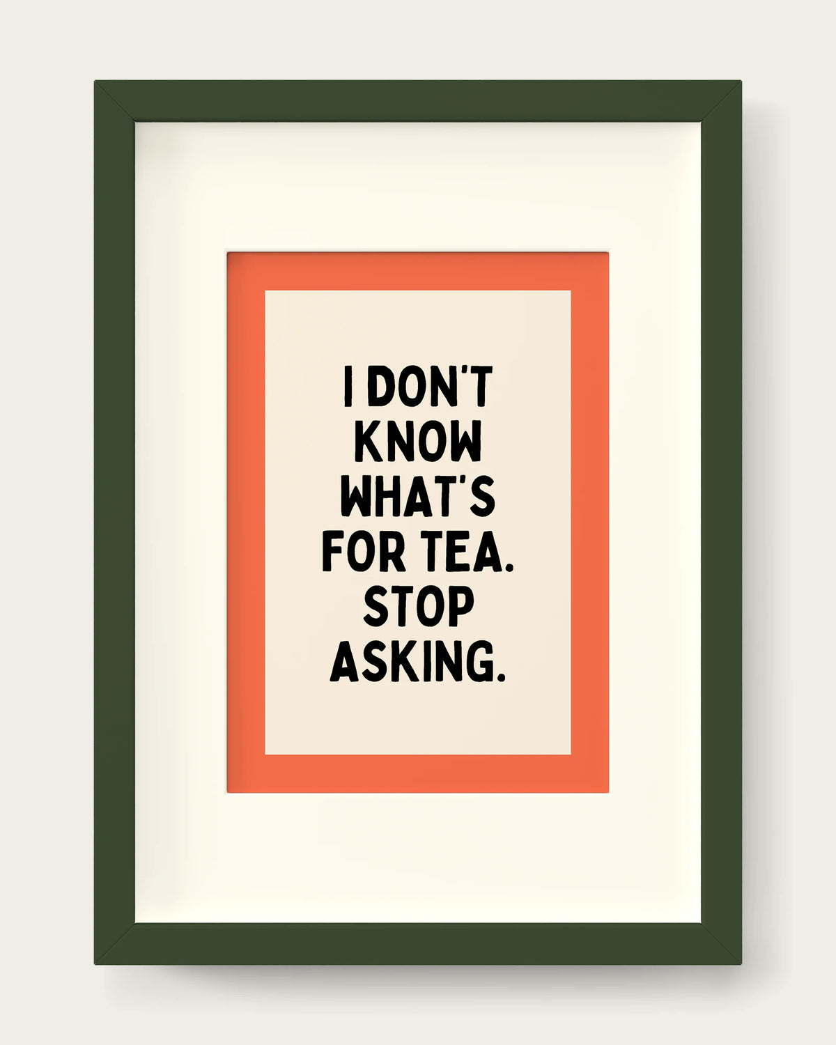 Coral/Dark Green+mount